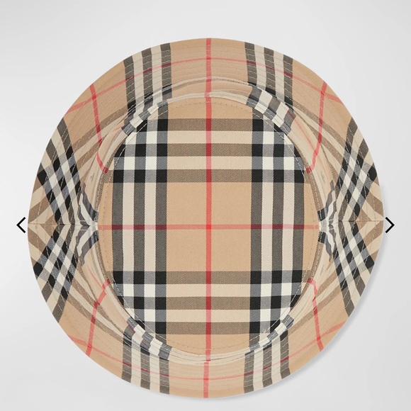 Burberry check print twill bucket hat - Picture 3 of 5